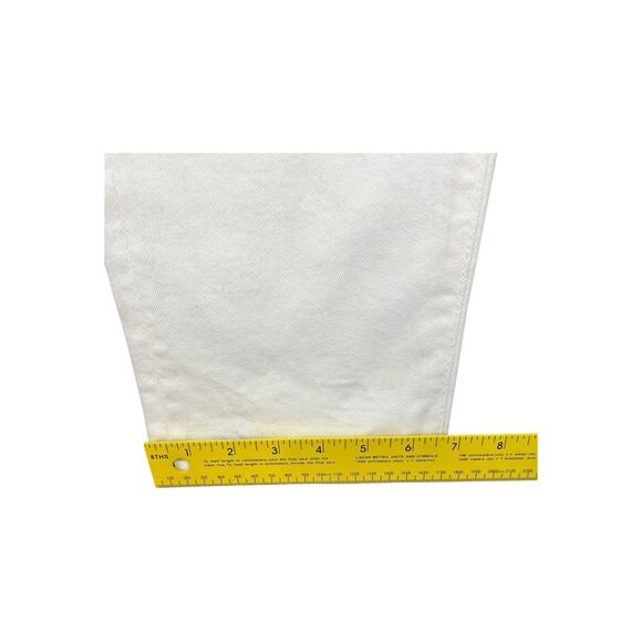 Ag Denim Ex Boyfriend Slouchy Slim Jeans White Women’s NWT Size 31 - Picture 4 of 16